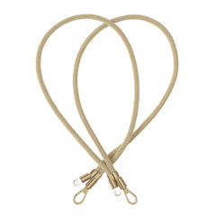 Adjustable Lurex Crossbody Strap With Tiny Bulb - Golden