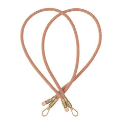 Adjustable Lurex Crossbody Strap With Tiny Bulb - Peach Orange