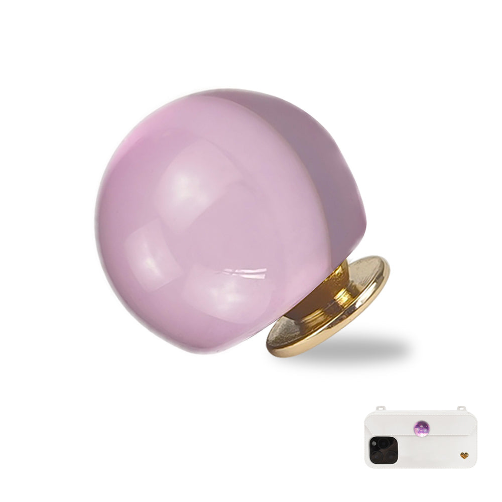 Case Jewel - Transparent Lilac bead