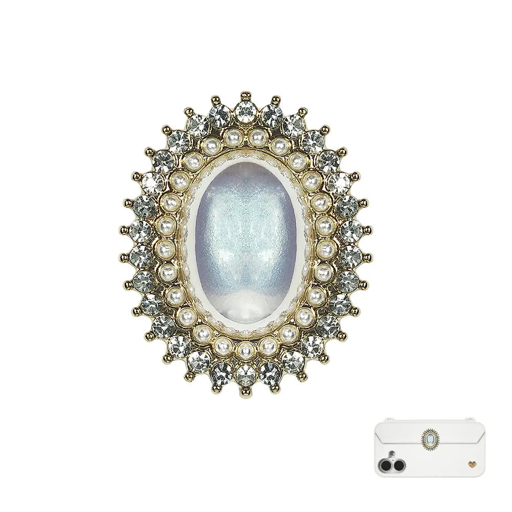 Case Jewel - Diamond Pearl Oval
