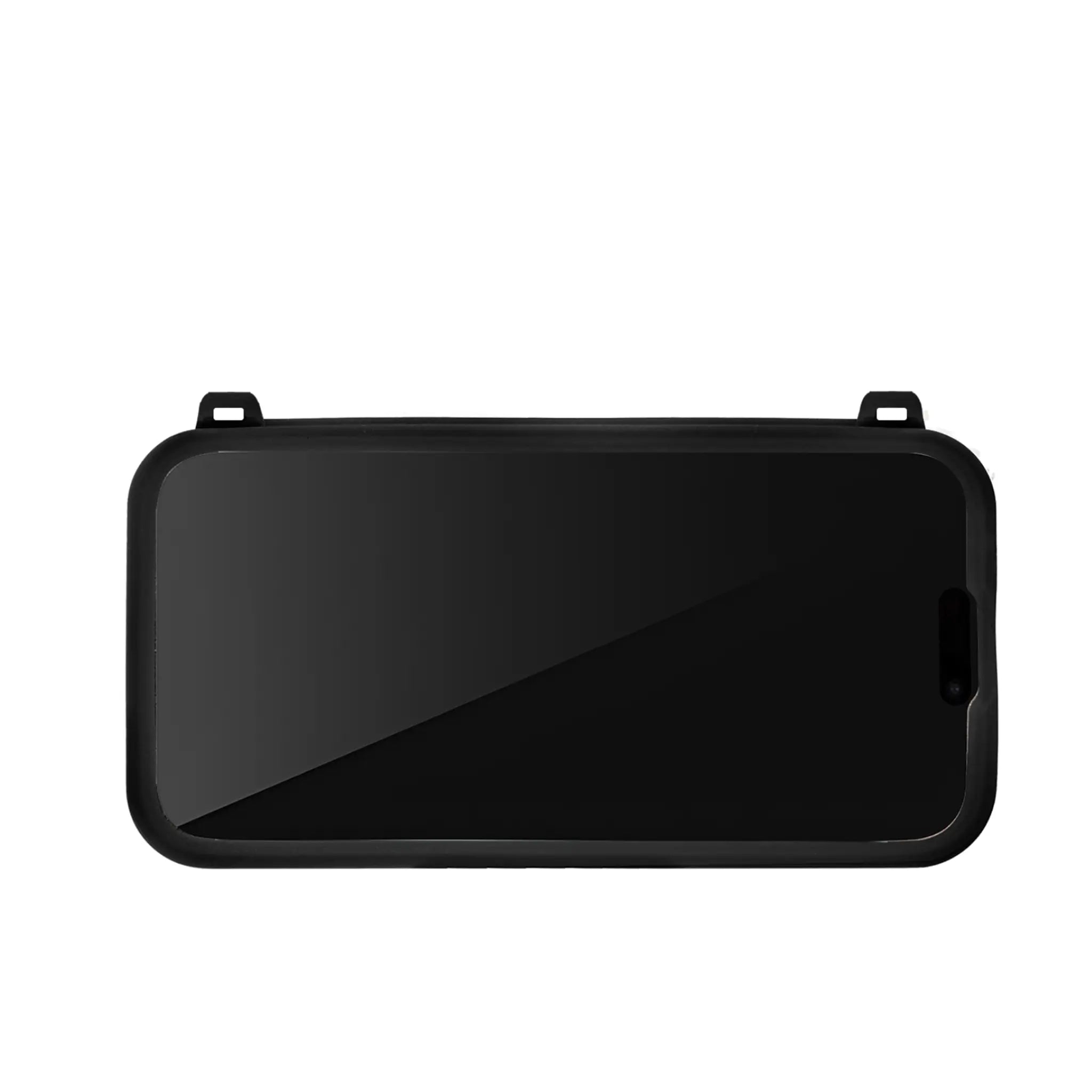 Purse Case: iPhone 13/14/15, Recycled Silicone, Black | AURA