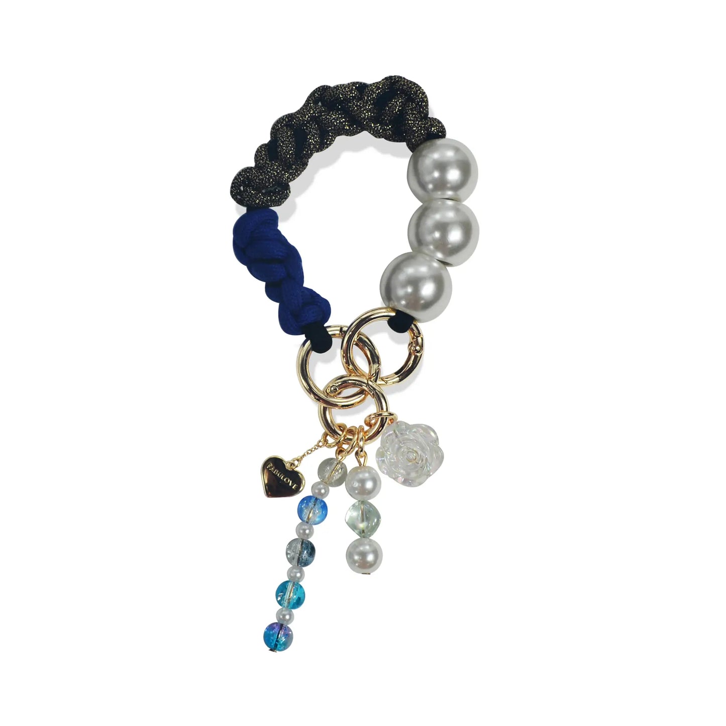 Hand-Braided TENCEL™ Handle & Charm – Hades
