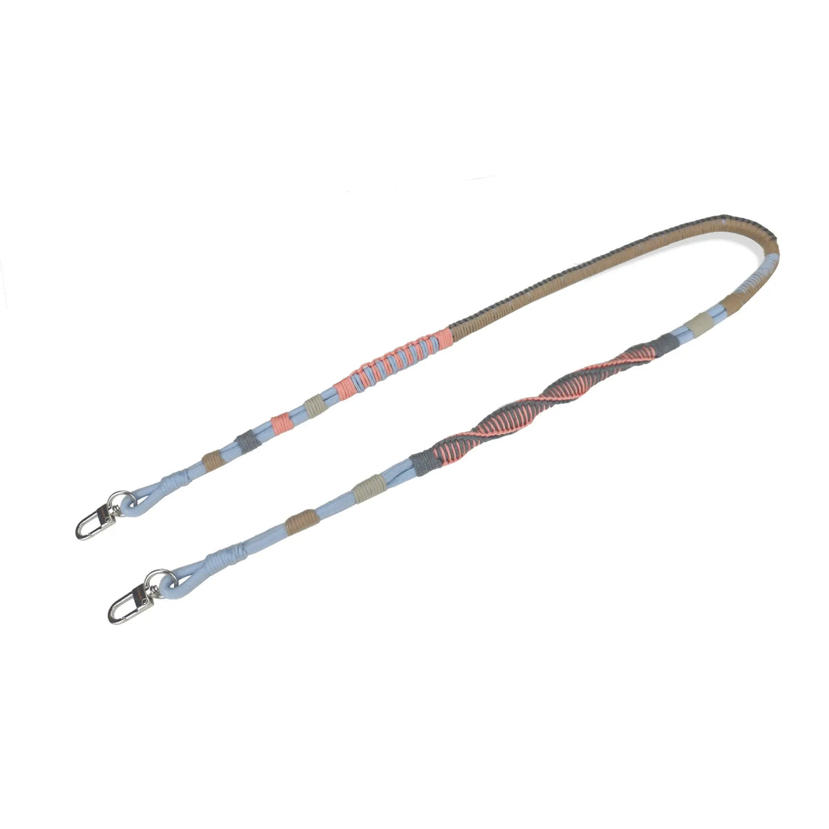 Hand-Braided TENCEL™ Crossbody Strap - Mist Concerto