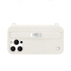 Off-White purse case back style with eco-silicone texture