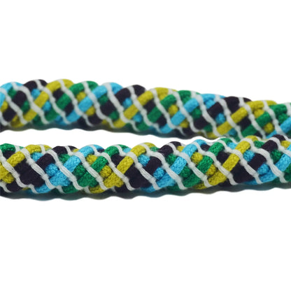 Macro view of Patagonia wrist strap braid texture