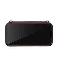 Purse Case: Card Compartment, iPhone 13-15, Chocalate | SOL