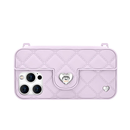 Purse Case: Card Compartment, iPhone 13-15, Black | SOL